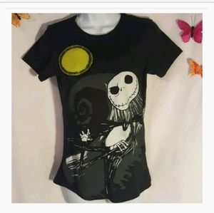 Disney Nightmare Before Christmas Graphic Tee - Small.